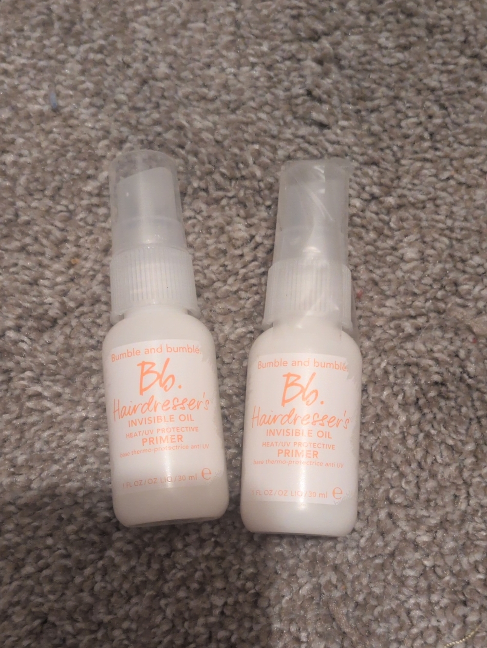 Bumble And Bumble 2x Travel Size Invisible Oil Primers